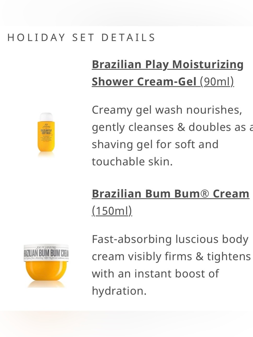 Sol de Janeiro you pick 1 limited edition gift sets - Picture 7 of 16